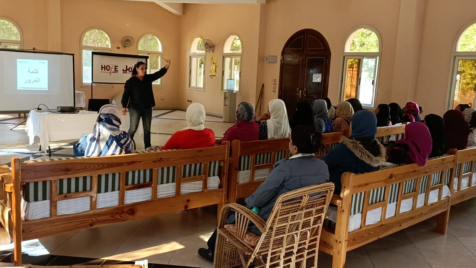 NTRA organizes an awareness session in health & hope oasis