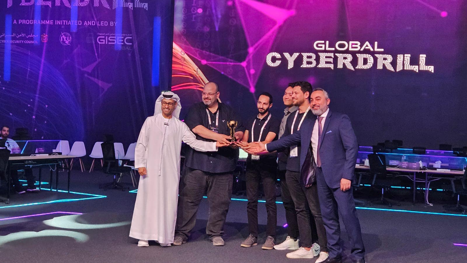 Egypt achieves second place in the international cyberdrill at the UAE